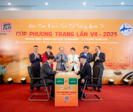 Khai mạc Giải Cờ tướng quốc tế Cúp Phương Trang lần VII quy tụ các danh thủ hàng đầu châu Á